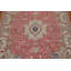 Tapis rose en laine et en soie 5 x 8 po