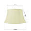 Abat-jour tambour en lin H 10 po x l 17 po (Uno)-1166808619-1097288947