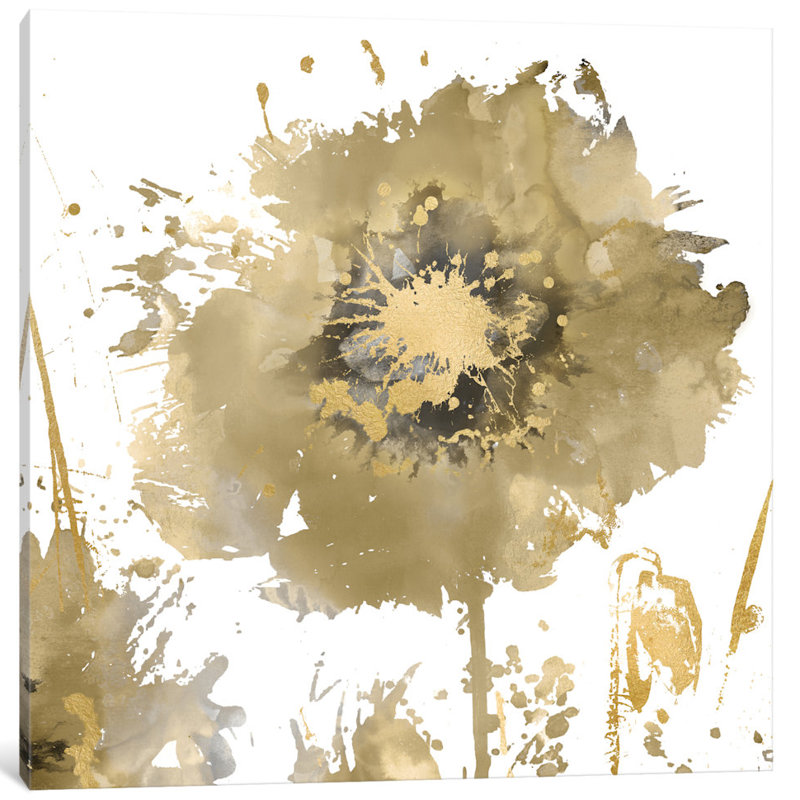 «Flower Burst I», reproduction d'art sur toile, H 18 po x l 18 po x P 1,5 po