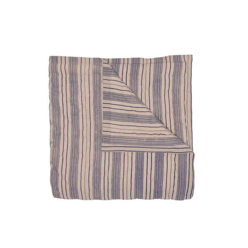 Darika Indigo  - King Quilt