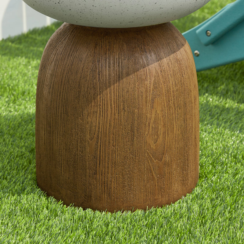 Tabouret de jardin géométrique 17,25 po MGO 