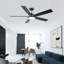 Ventilateur de plafond Katlain avec lumières DEL