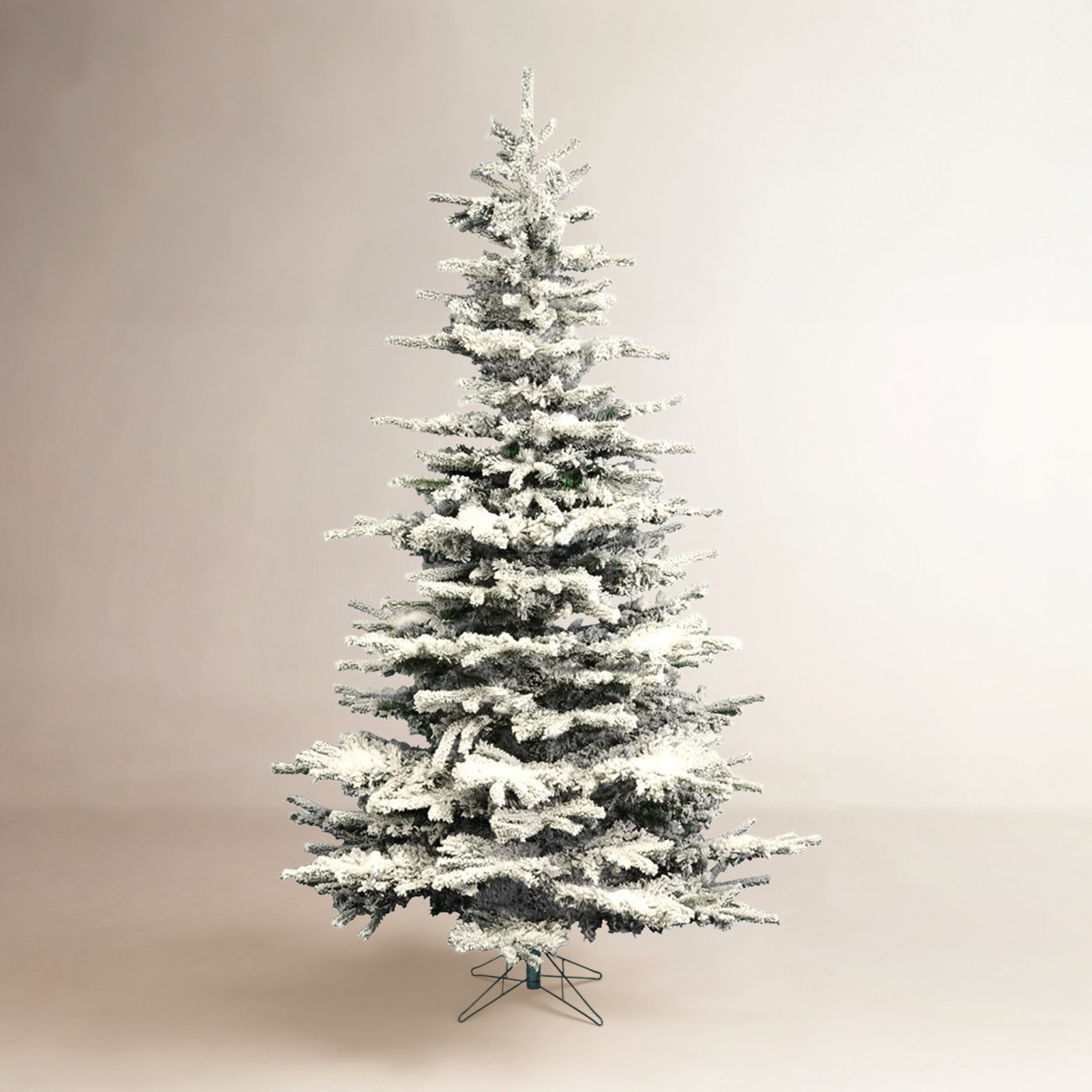 Frosted 8.5' Fir Christmas Tree, 7.5' x 4.75'