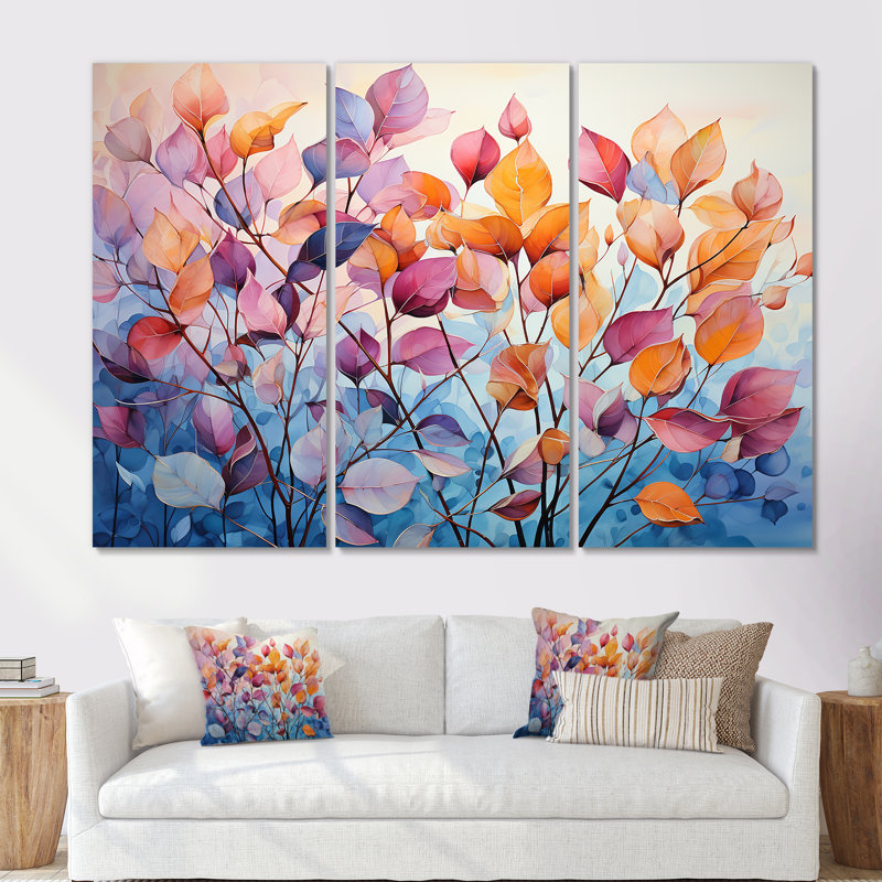 Ensemble de décorations murales Dreamy, Toile tendue, H 28 po x l 36 po x P 1 po