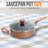 Nutrichef Sautepan Pot With Lid - Non-Stick High-Qualified Kitchen Cookware With See-Through Tempered Glass Lids, 3 QT. (Works With Model: NCCWA13BU)-99987186