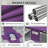 Folding Bed,Outdoor Chaise Lounge Chair,Adjustable Back Tanning Chair-86157728-86157731