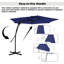 Parasol en porte-à-faux 10 pi Darathy-726383312