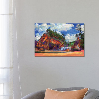 Hug Point 1 Piece Wrapped Canvas Painting