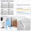 Siège de toilette de bidet chauffant avec commande à bouton latéral - buse autonettoyante, température de l'eau réglable, fermeture silencieuse silencieuse, couvercle automatique, conception intelligente hygiénique chauffée, purge de buse automatique, propriétés,