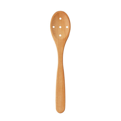 Euro Slotted Spoon - Cherrywood