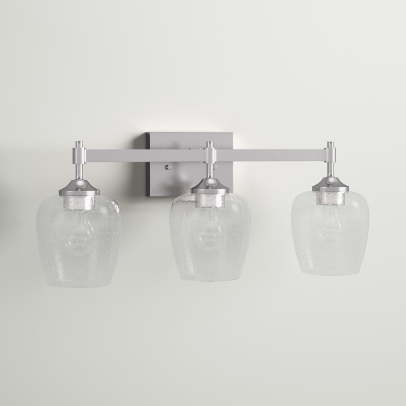 Pardeesville 3 - Light Vanity Light, Brushed Polished Nickel