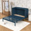 Grand lit escamotable en bois avec lattes-465326363