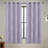 100% Blackout Thermal Insulated Curtains - Wave Line with Dots Silver Print, Grommet Top, 2 Panels-73219867-98071802