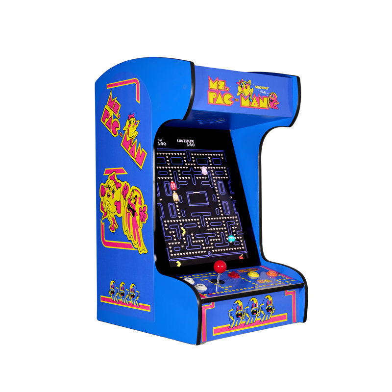 60 Classic Retro Games Tabletop Arcade Machine by Doc and Pies Arcade Factory (Blue)