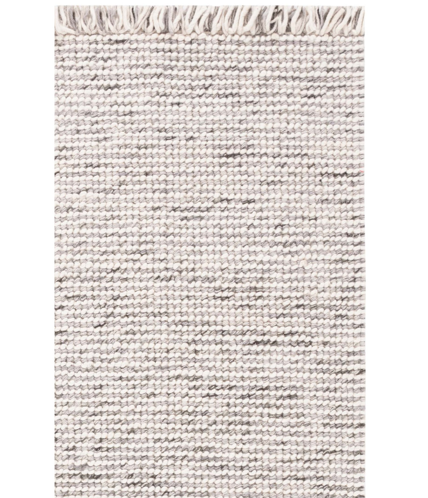 Kava Grey Black Rug, Rectangle 6' x 9'