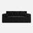 85" 3-Seater Convertible Sleeper Sofa, No Assembly, For Apartment, Living Room-314486679-332229080