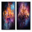 «Chandelier Dancing Light», 2 pièces sur toile-1489187589-1489187588