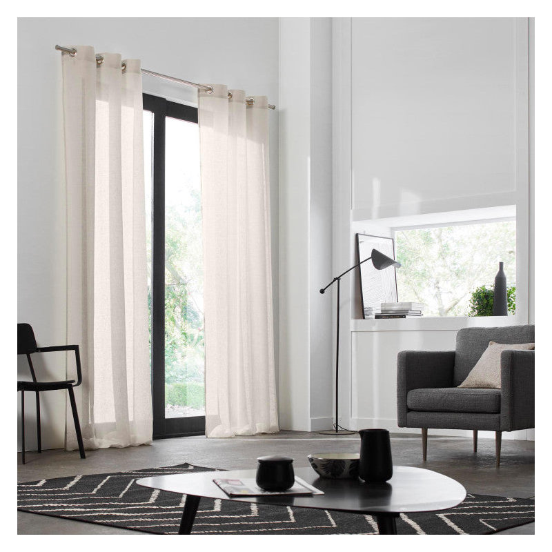 Sheer Curtain, Width 200 x Drop 298cm