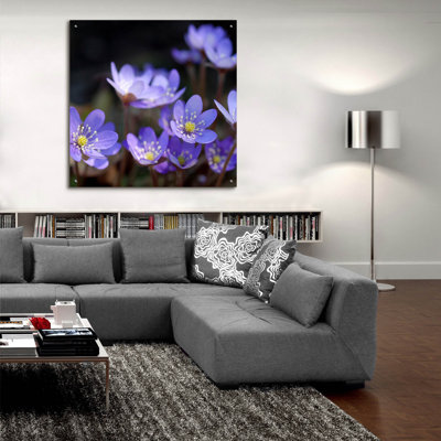 «Fleurs mauves 1» par PhotoINC Studio