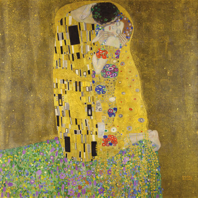 " The Kiss " by Gustav Klimt