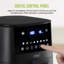 Tower Vortx 4.2L Digital Air Fryer with 8 Cooking Presets, 60 Minute Timer, 1400W