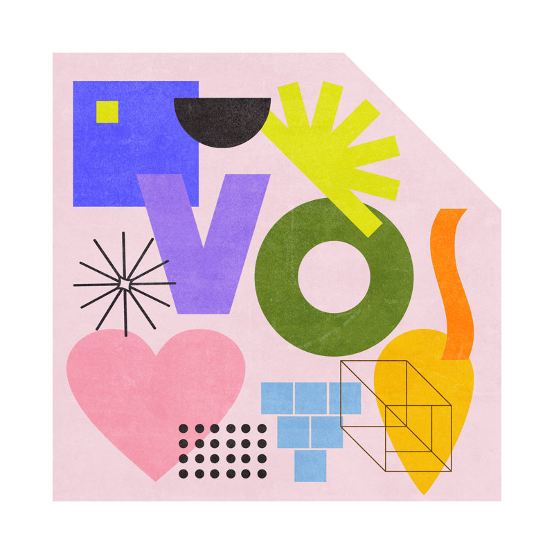 Love Is Love III by Melissa Wang - Wrapped Canvas Print, 51cm H x 51cm W