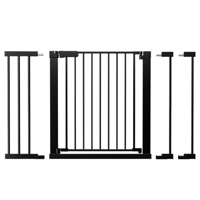 Barrière de sécurité de 29,5 à 46 po de large avec portes verrouillables à double verrouillage et indicateur de sécurité