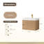 Ensemble de meuble-lavabo mural simple 29,9 "Vali-1240712479-1240712478-1249421515