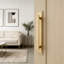 Poignées d'armoire Goo-Ki Modern Champagne Bronze