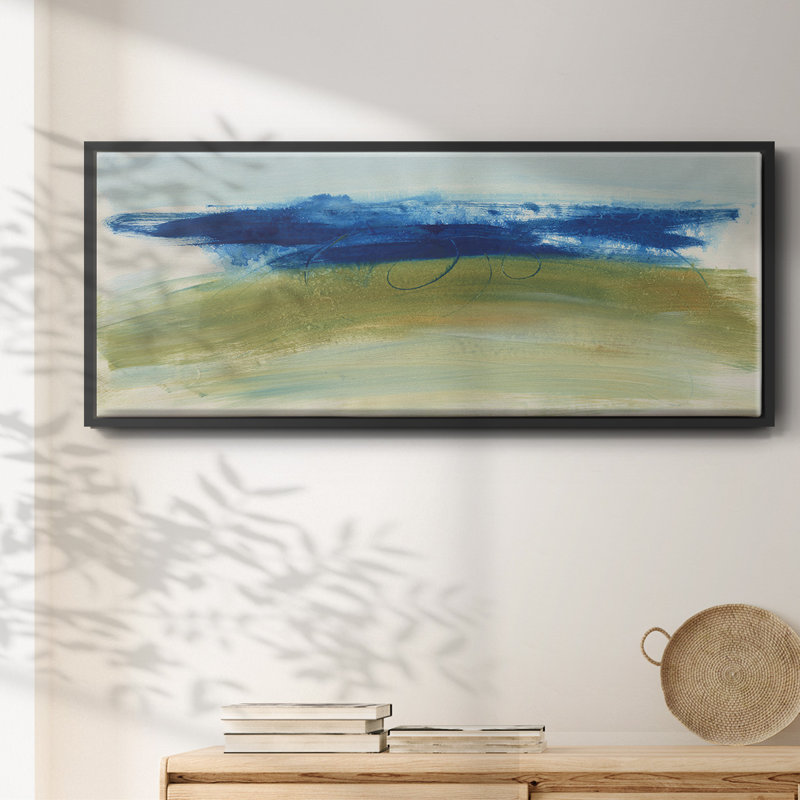 Mirages I- Framed Canvas