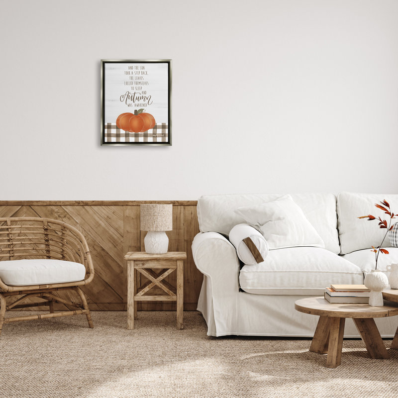 «Autumn Seasonal Expression encadrée sur bois» par Imperfect Dust, impression, H 21 po x l 17 po x P 1,7 po