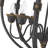 6 - Light Candle Style Globe Chandelier-1729039476