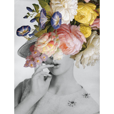 «Garden Party I» par Wild Apple Portfolio - impression sur toile tendue