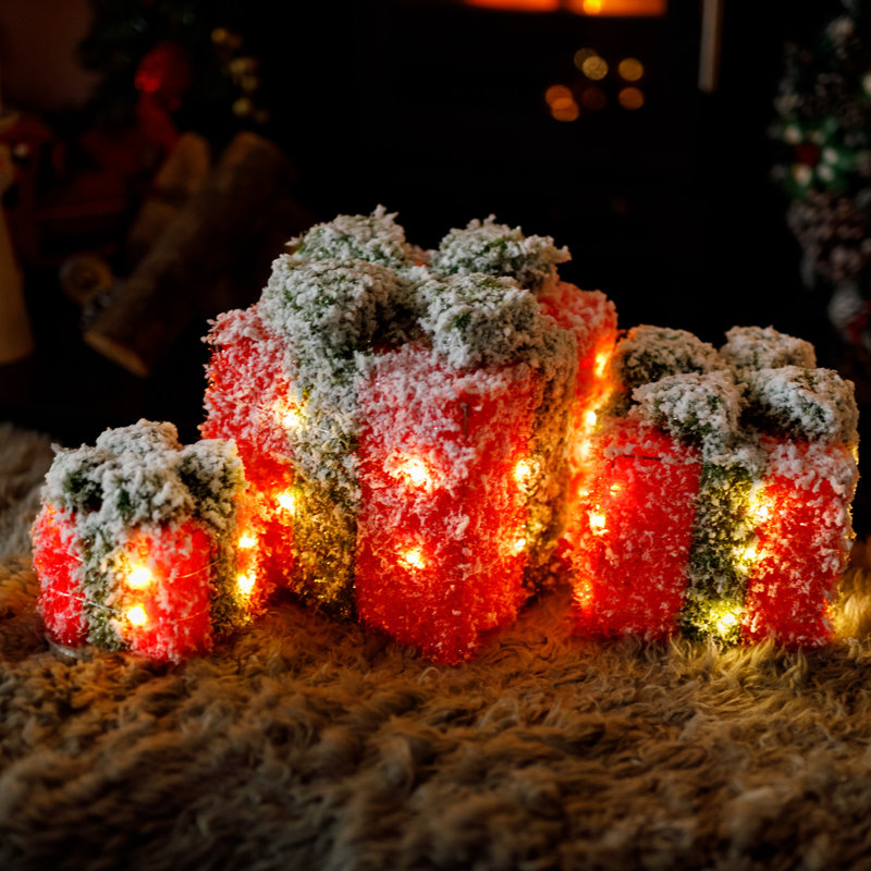 Christmas Decorative Accent, Red/Green 