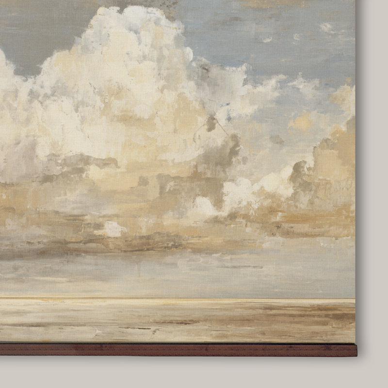 «Coastal Cloudscape», art mural sur toile, 40 pi H x 60 pi L