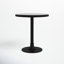 Abode 29.34'' Glass Outdoor Dining Table
