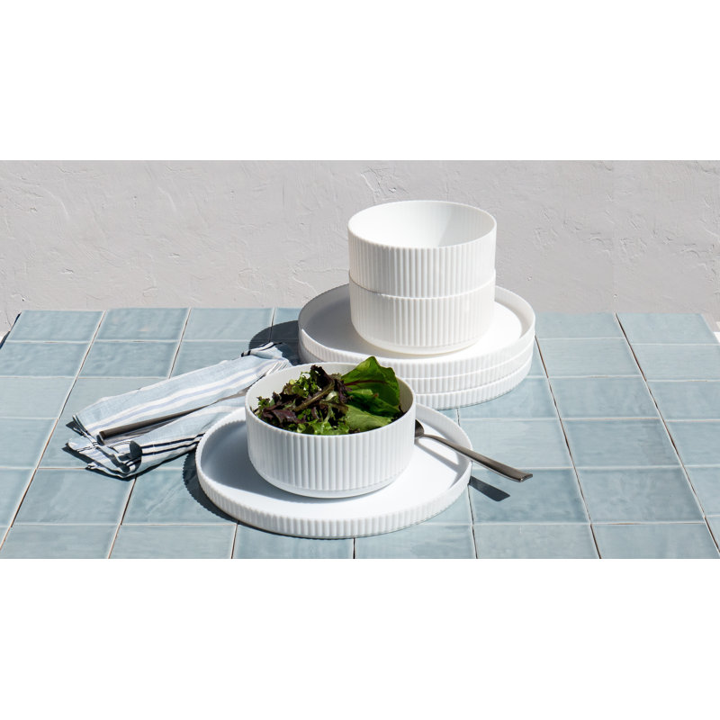 Mesa PP Serving Bowl - White - 6.1"