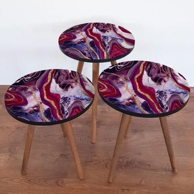 Tables gigognes 3 pieds Arreola