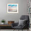 «Cotton Candy Sky» par Graffi * Tee, impression d'art mural en bois encadré