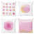 Baby Pink/Ecru/White