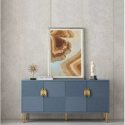 Buffet Simple Blue Creative Porch
