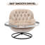 Fauteuil d'appoint avec repose-pieds Anouk-99861129