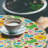 Ebern Designs Cartoon Fitted Round Tablecloth Multicolor
