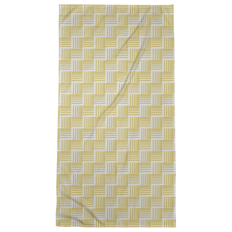Jaya Beach Towel, Yellow