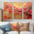 Toile naturelle avec cadre flottant