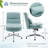 Upholstered Armless Task Office Chair without Wheels-1868986322