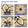 Falana 35" 7 - Blade Dimmable LED Ceiling Fan with Remote Control and APP