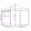 Vidaxl Foldable Tent Canopy Patio Pavilion Gazebo Pop Up Tent Marquee Canopy-125169037-125169045-125169043