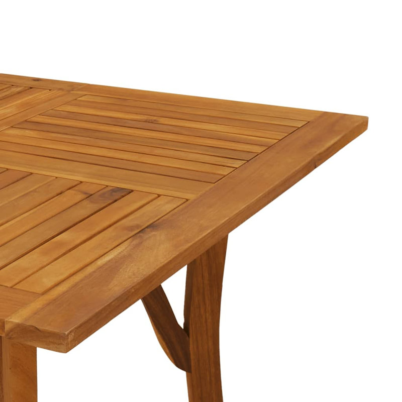 Daizon Rectangular Acacia Folding Outdoor Dining Table , cm W 90cm cm D, 75cm H x 150m L x 90cm D
