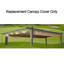 Auvent de remplacement en polyester pour pergola-97882411